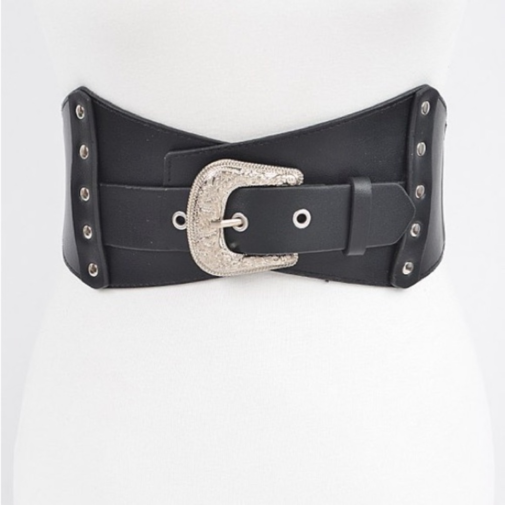 52B. Metal Buckle Stretch Belt